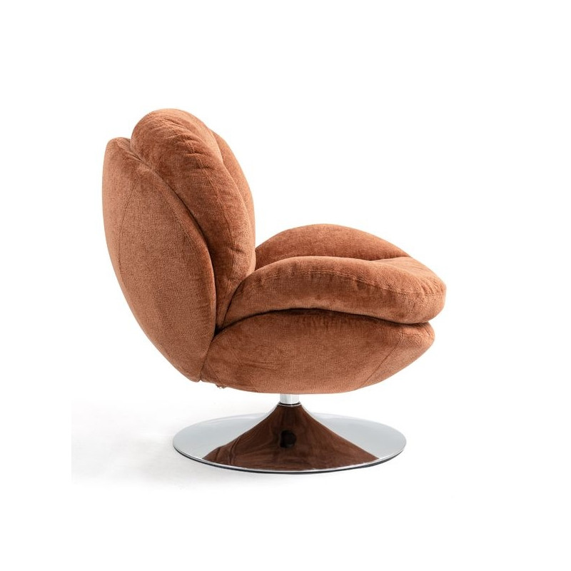 Fauteuil Pivotant Rouille