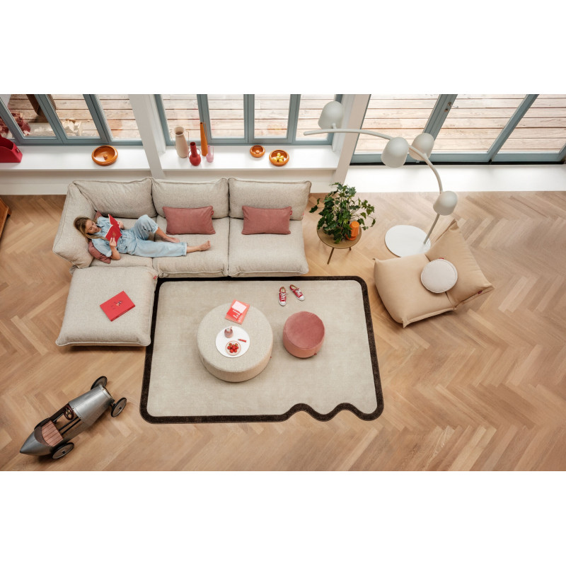 Sumo Hocker Boucle