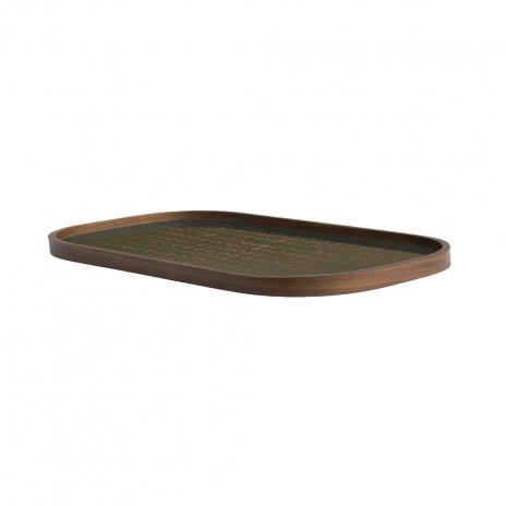 Plateau en verre Rectangulaire Second Nature