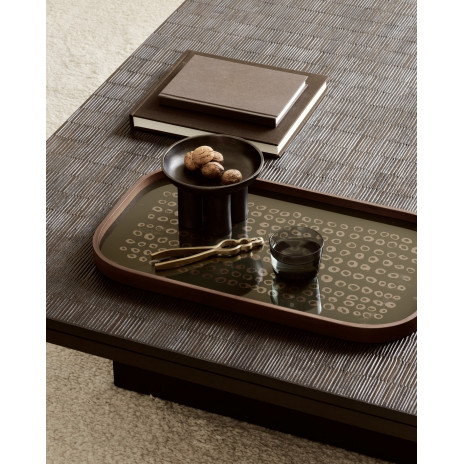 Plateau en verre Rectangulaire Second Nature