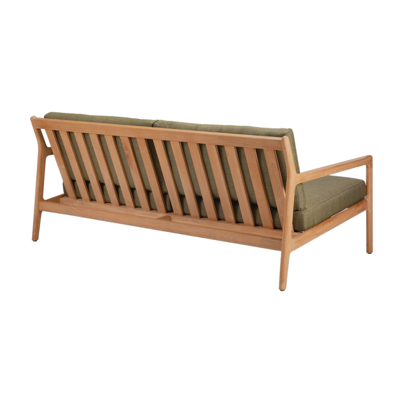 Canapé de jardin Jack en Teck - 2 places