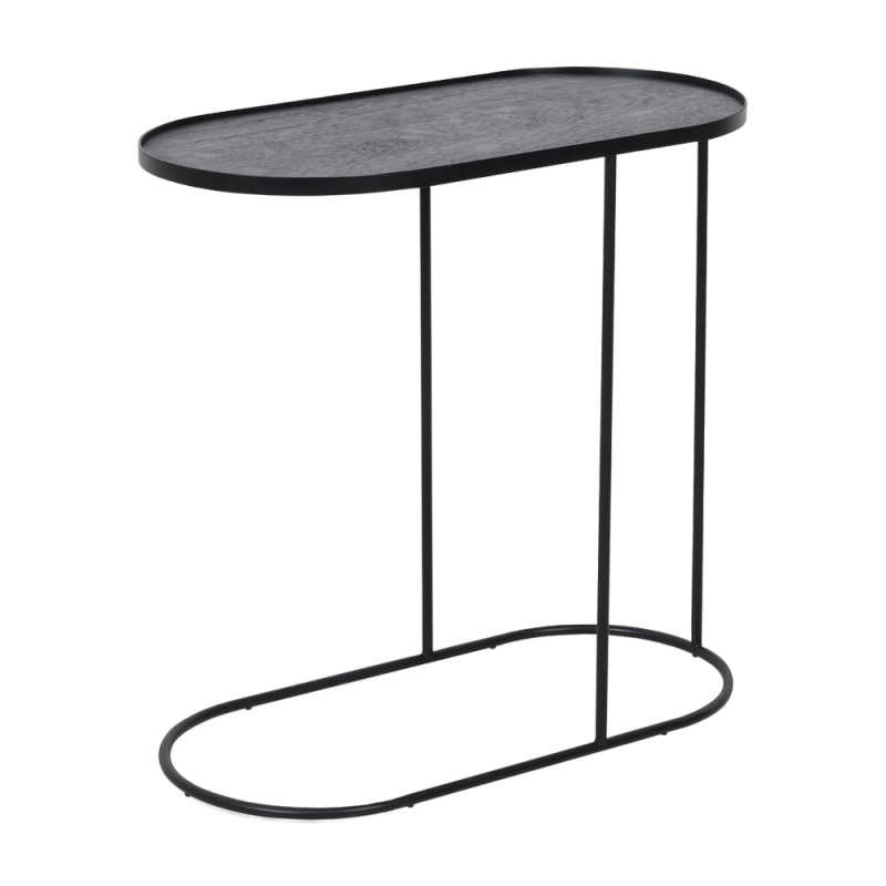 Table d'appoint à plateau Oblong