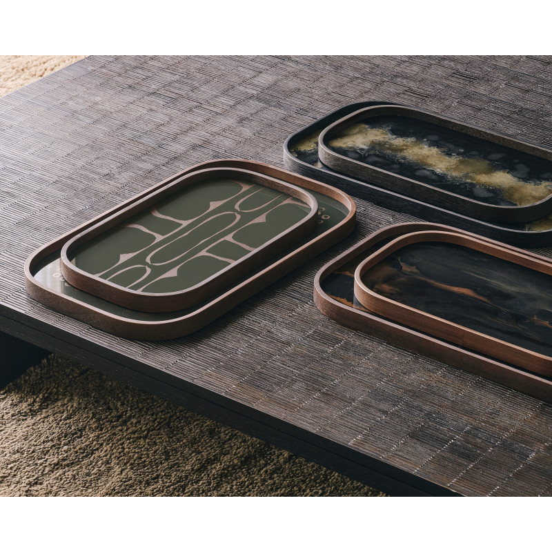 Plateau en verre Organic Large