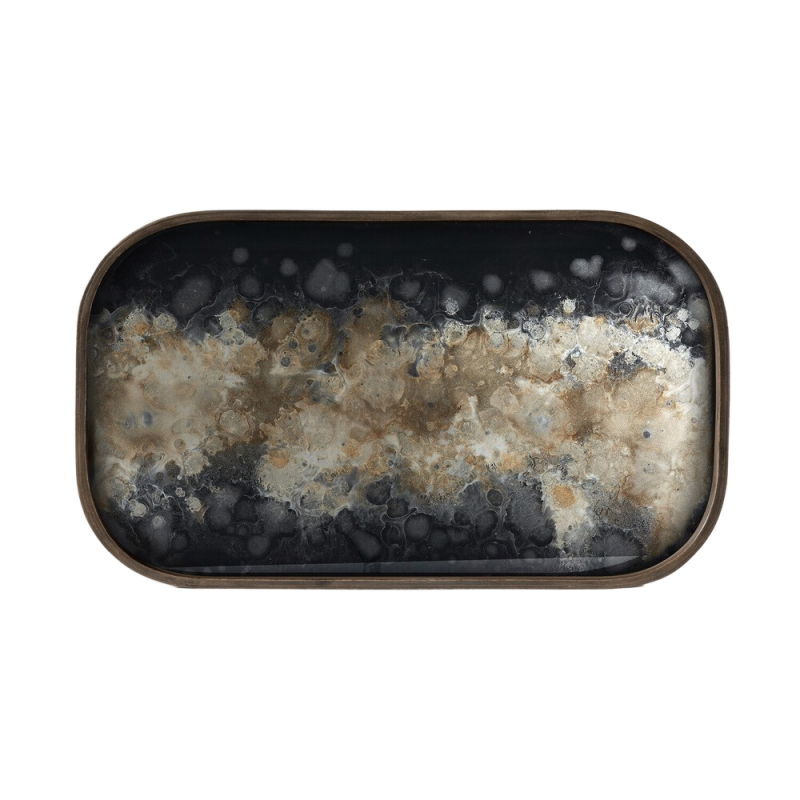 Plateau en verre Organic Large