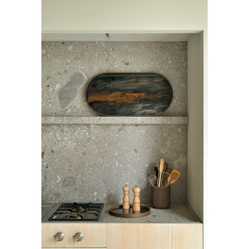 Plateau en verre Organic