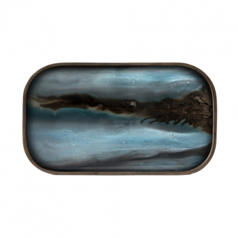 Plateau en verre Organic Large
