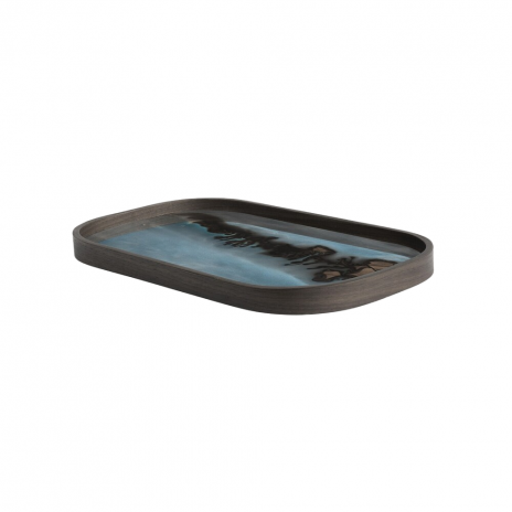 Plateau en verre Organic Large