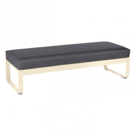 Banquette 2 Places Bellevie gris graphite