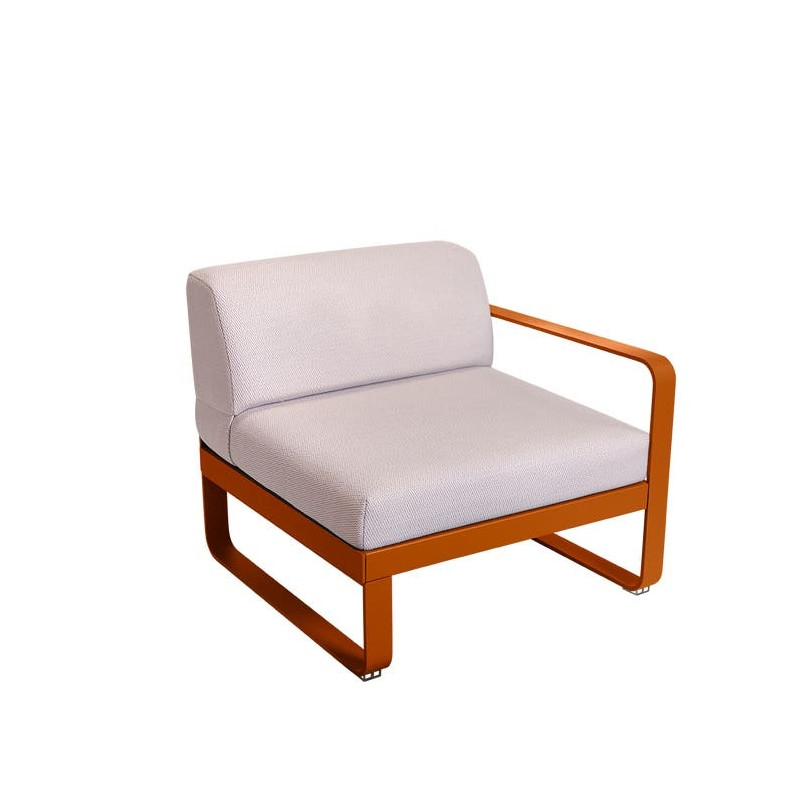Module droit Bellevie 1 place taupe perle