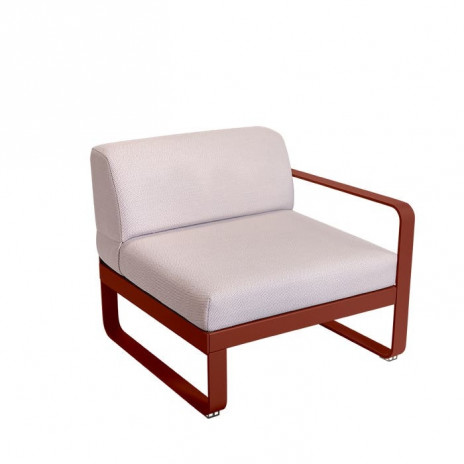 Module droit Bellevie 1 place taupe perle