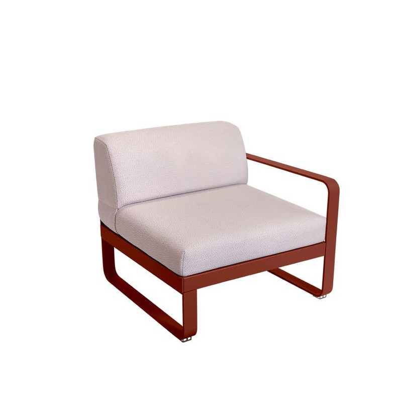 Module droit Bellevie 1 place taupe perle