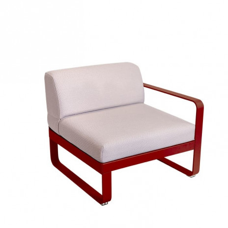 Module droit Bellevie 1 place taupe perle