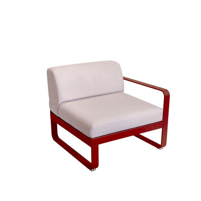 Module droit Bellevie 1 place taupe perle