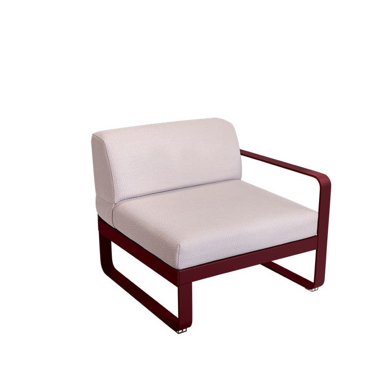 Module droit Bellevie 1 place taupe perle