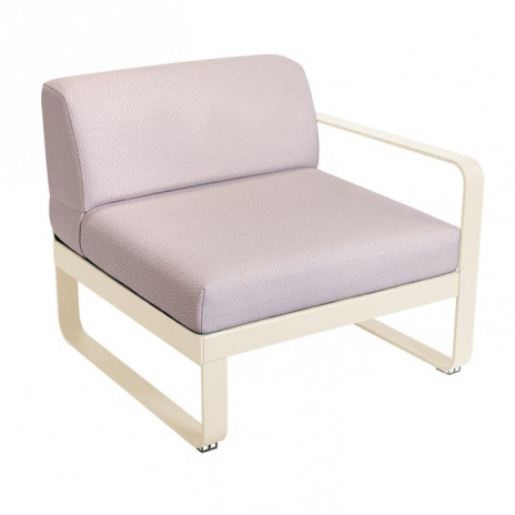 Module droit Bellevie 1 place taupe perle