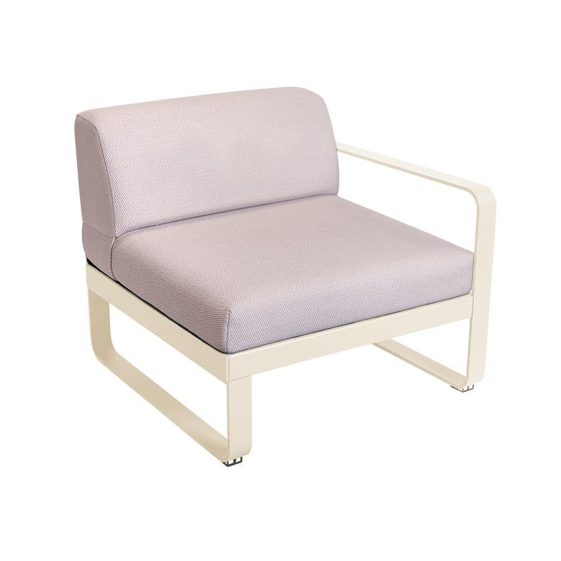 Module droit Bellevie 1 place taupe perle