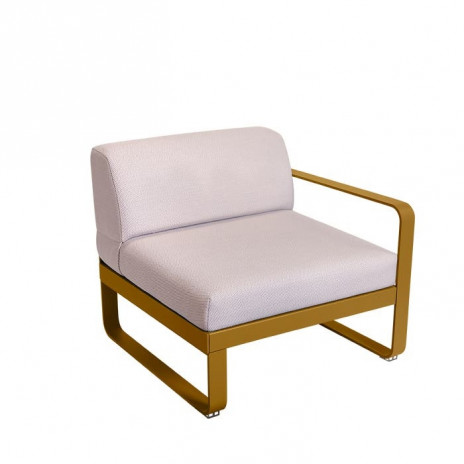 Module droit Bellevie 1 place taupe perle