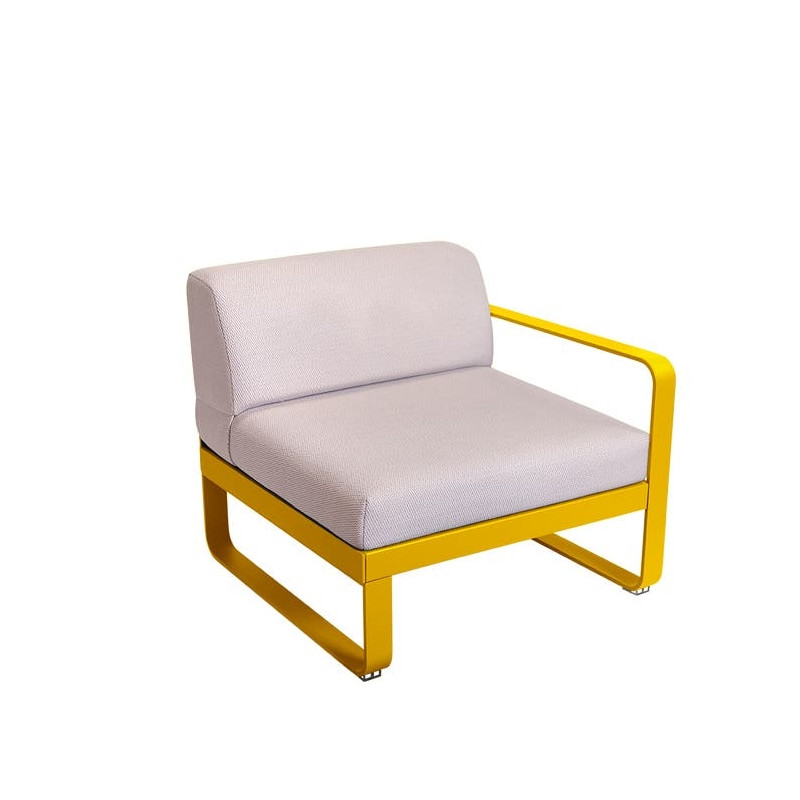 Module droit Bellevie 1 place taupe perle