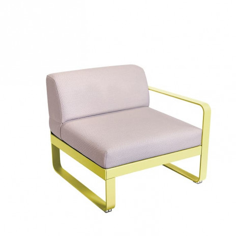 Module droit Bellevie 1 place taupe perle