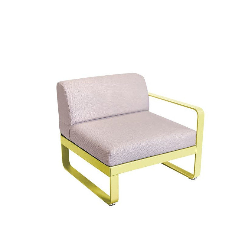 Module droit Bellevie 1 place taupe perle