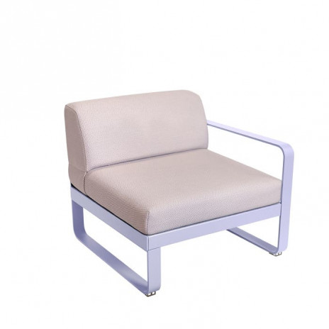 Module droit Bellevie 1 place taupe perle