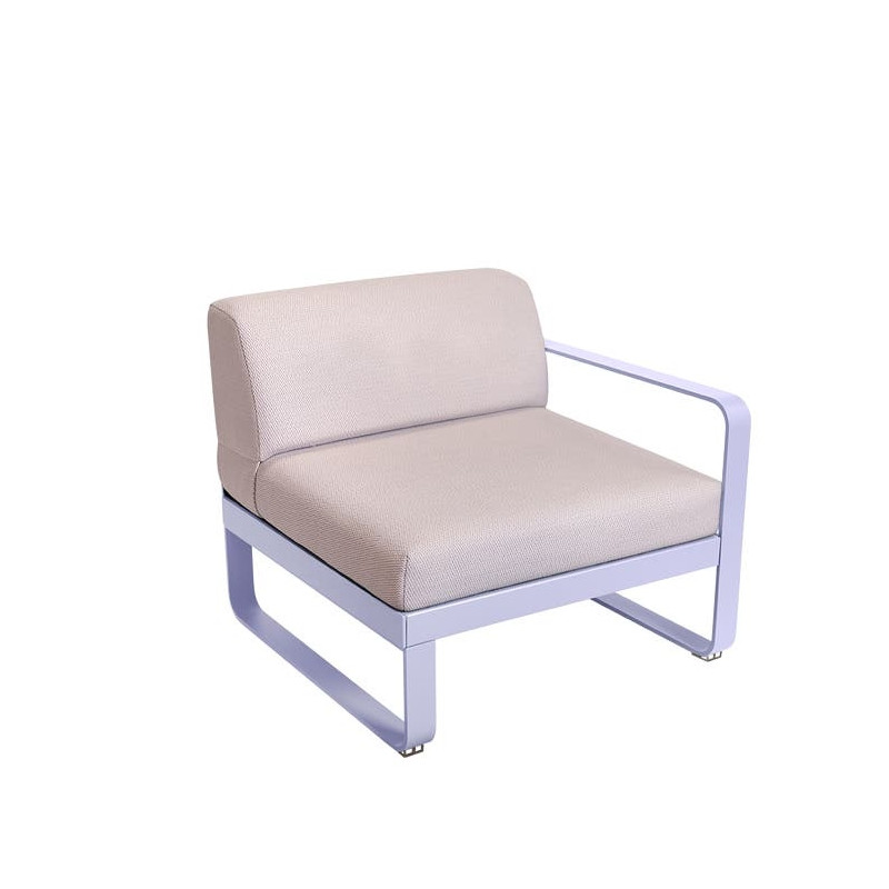 Module droit Bellevie 1 place taupe perle