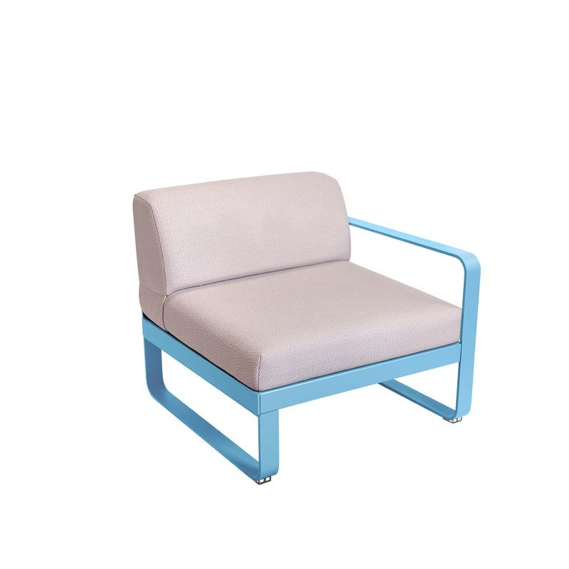 Module droit Bellevie 1 place taupe perle