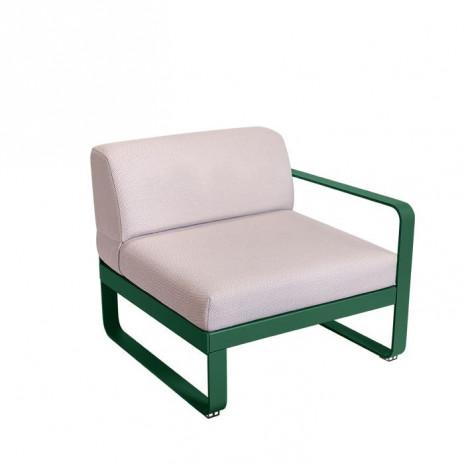 Module droit Bellevie 1 place taupe perle