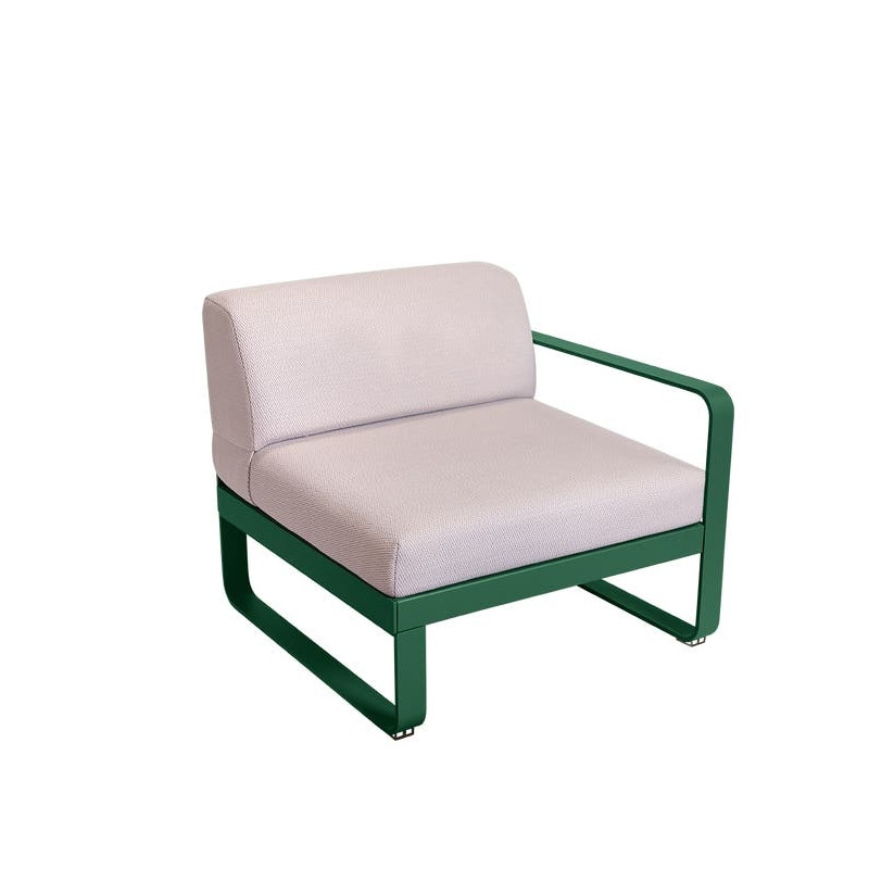 Module droit Bellevie 1 place taupe perle