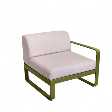 Module droit Bellevie 1 place taupe perle