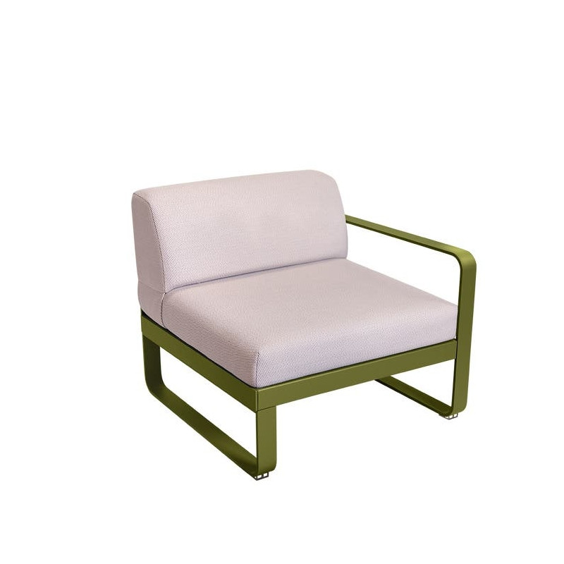 Module droit Bellevie 1 place taupe perle