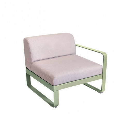 Module droit Bellevie 1 place taupe perle