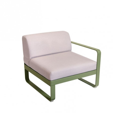 Module droit Bellevie 1 place taupe perle