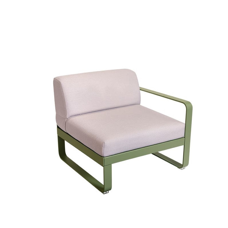 Module droit Bellevie 1 place taupe perle