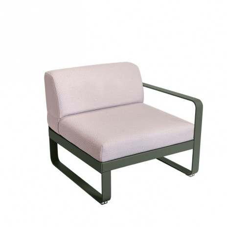 Module droit Bellevie 1 place taupe perle