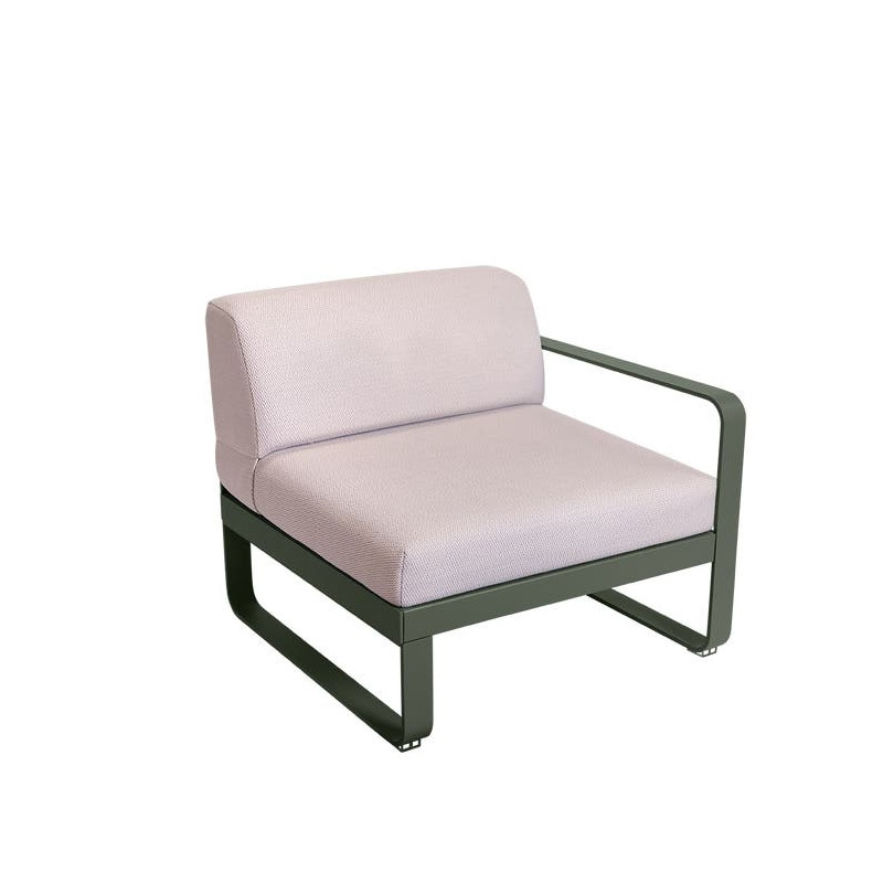 Module droit Bellevie 1 place taupe perle
