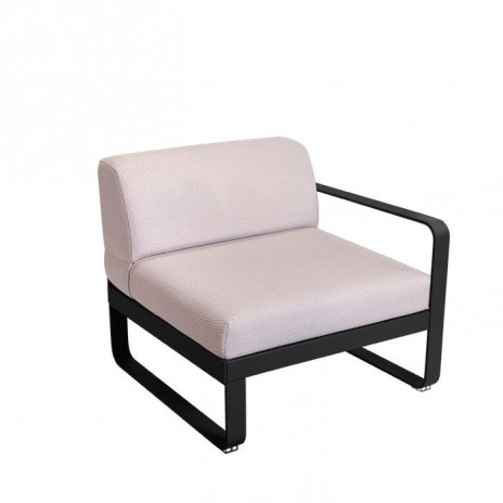 Module droit Bellevie 1 place taupe perle
