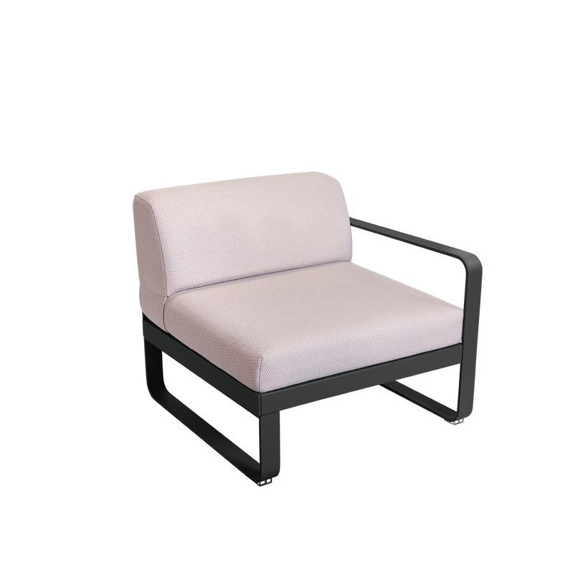 Module droit Bellevie 1 place taupe perle