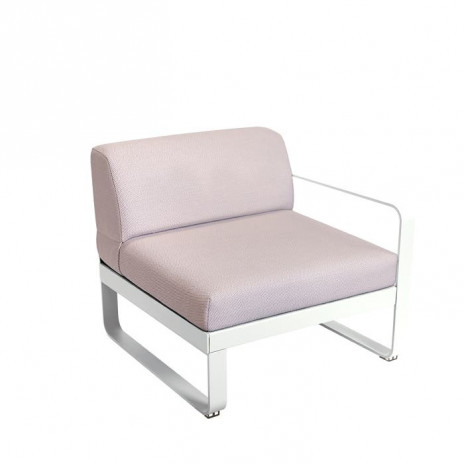 Module droit Bellevie 1 place taupe perle