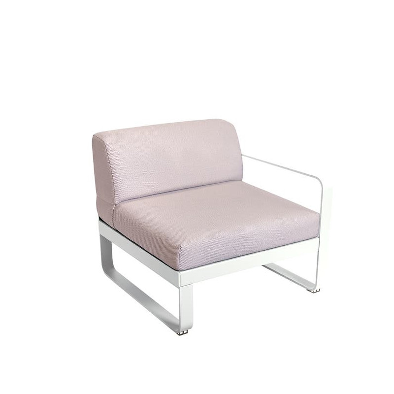 Module droit Bellevie 1 place taupe perle