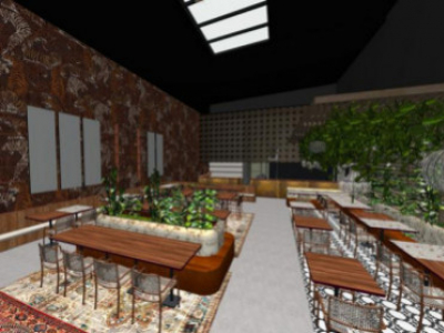 [3D] Projet Restaurant Italien